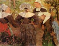 Gauguin, Paul - Four Breton Women